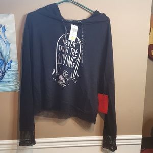 Blackcraft cropped sweater from hottopic